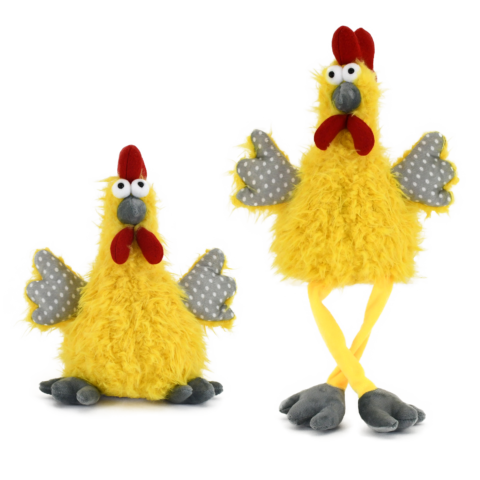 Tekstilhøne 30 cm Molly